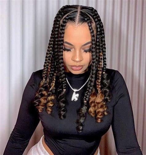 cute hairstyles for box braids|50 Box Braids Hairstyles to Try in 2024